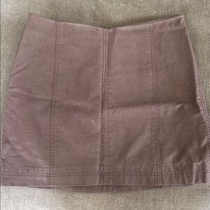 Free People Mini Skirt in Mauve